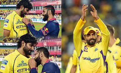 IPL 2026 | சிஎஸ்கே லோகோவை முத்தமிட்ட ஜடேஜா: வைரலாகும் நெகிழ்ச்சி வீடியோ 