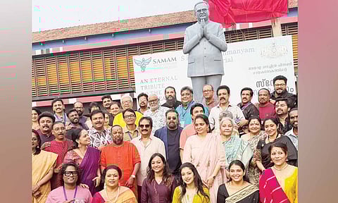 கேரளாவில் எஸ்.பி.பாலசுப்பிரமணியத்திற்கு சிலை