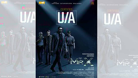 ஆர்யாவின் Mr X படத்திற்கு U/A சான்றிதழ்