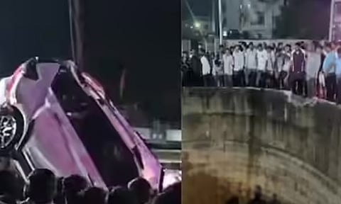 மகாராஷ்டிராவில் கோர விபத்து: கிணற்றில் கார் பாய்ந்து குழந்தைகள் உள்பட 9 பேர் பலி