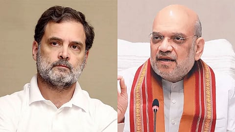 அமித் ஷா, ராகுல் காந்தி நாளை சென்னை வருகை - புதுச்சேரியில் தேர்தல் பிரசாரம்