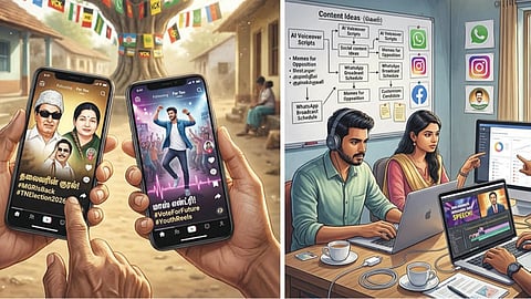 TN Assembly Election| பேஸ்புக், இன்ஸ்டாகிராமில் அனல் பறக்கும் டிஜிட்டல் பிரசாரம்- லைக்குகள் வாக்குகளாக மாறுமா?