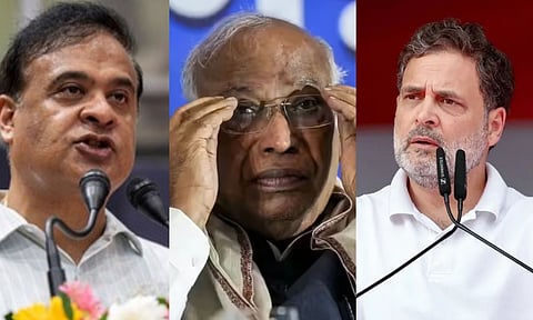 கார்கேவை 'பைத்தியக்காரன்' என்ற அசாம் முதல்வர்.. தலித்துகளை இழிவுபடுத்துவது பாஜகவின் சித்தாந்தம் என ராகுல் சாடல் 
