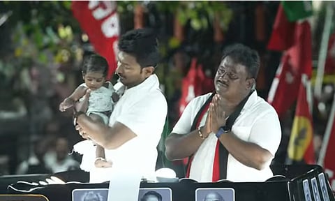 பிரச்சாரத்தின்போது ஆண் குழந்தைக்கு ‘உதய சூரியன்’ என பெயரிட்ட துணை முதலமைச்சர்!