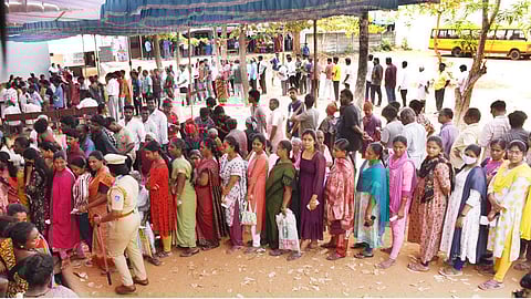 90 சதவீதத்தை நெருங்கிய வாக்குப்பதிவு: வரலாறு படைத்தது புதுச்சேரி