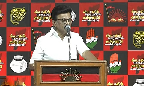 ‘நான் மண்ணில் புதைந்தாலும், என் திட்டங்கள் புதையாது’ - முதலமைச்சர் மு.க.ஸ்டாலின்  