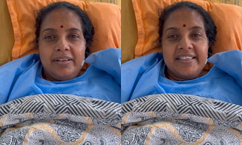 மருத்துவமனையில் இருந்து வீடியோ வெளியிட்ட வானதி சீனிவாசன்!