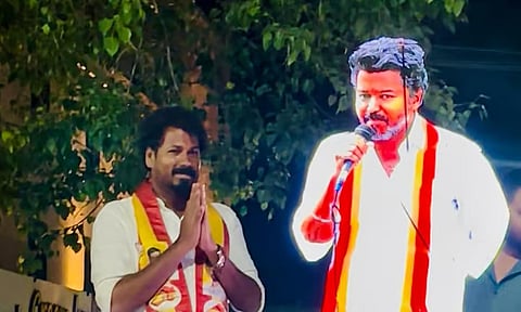 "Thalapathy's Face Alone Is a Brand"... Campaign Launched Using an AI-Generated Image of Vijay!