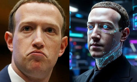 மெனக்கிட மறுக்கும் மார்க் ஜுக்கர்பெர்க்.. Meta போட்ட பிளான்  - இனி எல்லாமே அவரின் AI Clone தானாம்!