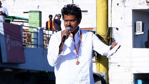 TVK Vijay | 3 தொகுதிகளில் இன்று பிரசாரம்... சென்னையில் வலம் வந்து வாக்கு சேகரிக்கும் விஜய்