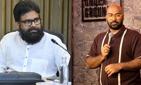 பவன் கல்யாண், ராம் சரண் குறித்து கிண்டல் - நகைச்சுவை கலைஞர் கைது! 