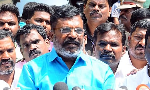 ‘தொகுதி மறுவரையறை மசோதாவை தடுத்து நிறுத்த வேண்டிய கடமை தமிழ்நாடு மக்கள் ஒவ்வொருவருக்கும் உள்ளது’ - திருமாவளவன்