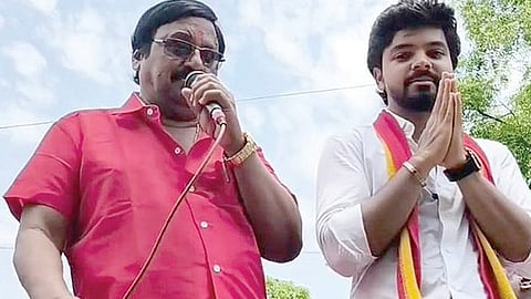 எம்.ஜி.ஆர்., ஜெயலலிதா தான் தலைவர்கள்... நன்றிக்கடனுக்காக  த.வெ.க.வுக்கு பிரசாரம் - ராமராஜன்