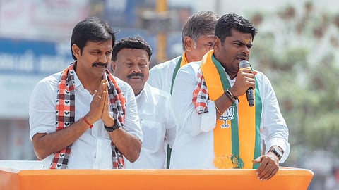 TN Assembly Election| எத்தனை பொய்களை சொன்னாலும் இந்தமுறை திமுக தோற்று ஓடப்போவது உறுதி- அண்ணாமலை 