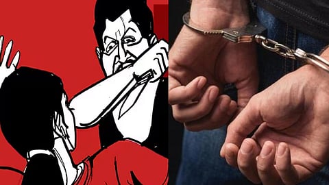 நடத்தையில் சந்தேகத்தால் விபரீதம்: மனைவியின் காலை துண்டாக வெட்டி போலீஸ் நிலையம் எடுத்துச் சென்ற விவசாயி 