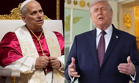 புரிஞ்சிக்கோங்க போப்.. இது நிஜ உலகம்.. ஈரான் கிட்ட அணு ஆயுதம் இருந்தா உலகத்துக்கே ஆபத்து - டிரம்ப் 