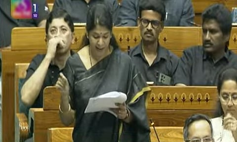 தொகுதி மறுவரையறை மசோதா கூட்டாட்சியை சிதைக்கும் முயற்சி- மக்களவையில் கனிமொழி எம்.பி உரை