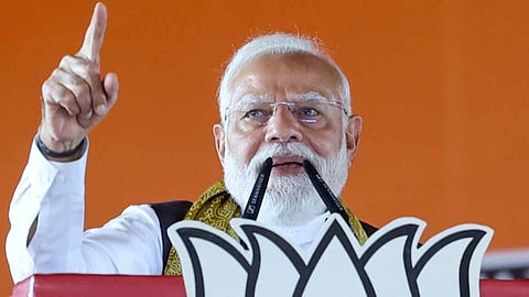 மேற்கு வங்கத்தில் இன்று பிரதமர் மோடி சூறாவளி பிரசாரம்: 4 பொதுக்கூட்டங்களில் பேசுகிறார்