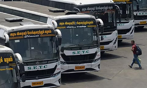 TN Assembly Election | தேர்தலில் வாக்களிக்க சொந்த ஊர் செல்வதற்கு வசதியாக 10,663 சிறப்பு பஸ்கள் இயக்கம்