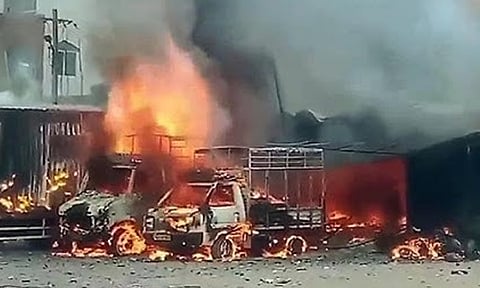 விருதுநகரில் மீட்புப் பணியின்போது மீண்டும் வெடி விபத்து- 8 பேர் காயம்