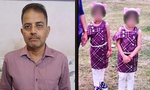 மனைவி மீது  சந்தேகம்.. இரட்டை பெண் குழந்தைகளை கழுத்தறுத்து கொன்ற தந்தை | UP
