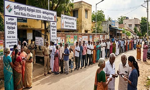 TN Assembly Election: வரலாறு..! தமிழ்நாட்டில் 84.35 சதவீத வாக்குகள் பதிவு