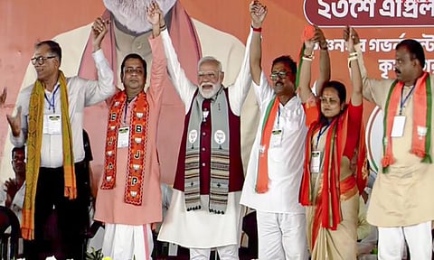 மேற்கு வங்காளத்தில் பா.ஜ.க மகத்தான வெற்றி பெறுவது உறுதி- பிரதமர் மோடி