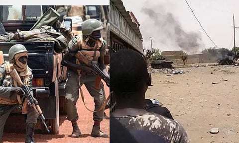 மாலியில் கிளர்ச்சியாளர்கள் - ராணுவம் இடையே பயங்கர மோதல் - இந்தியர்களுக்கு தூதரகம் எச்சரிக்கை 