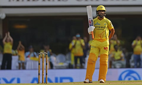 பேட்டிங்கில் சொதப்பிய சென்னை அணி... குஜராத்திற்கு 159 ரன்கள் இலக்கு!