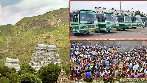 சித்ரா பவுர்ணமி: திருவண்ணாமலைக்கு சிறப்புப் பேருந்துகள் இயக்கம்