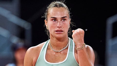 Madrid Open டென்னிஸ்: காலிறுதிக்கு முன்னேறினார் சபலென்கா