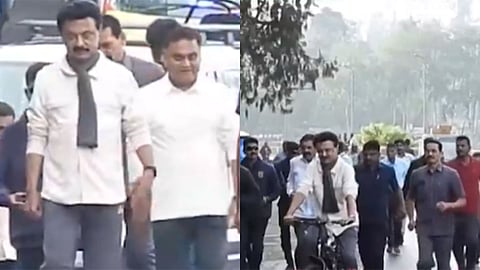 கொடைக்கானலில் Cycling செய்த முதலமைச்சர் மு.க.ஸ்டாலின்