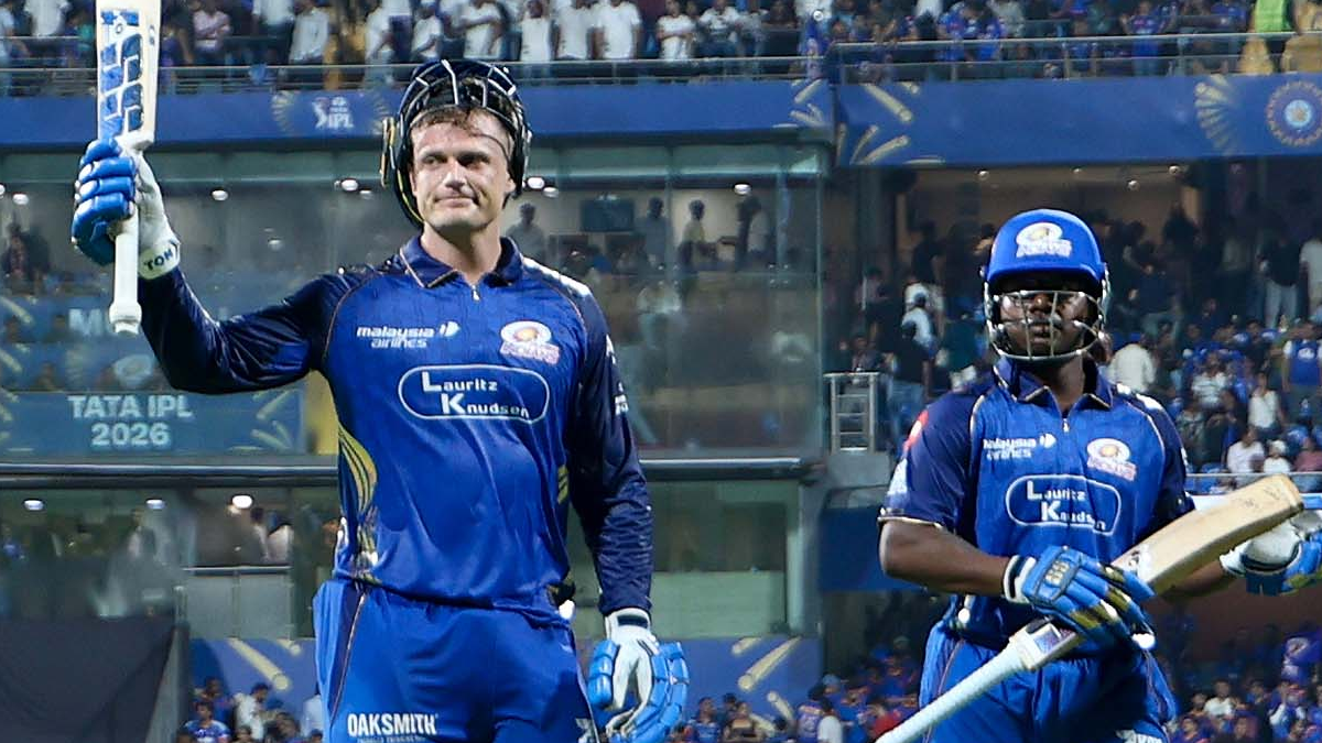 IPL 2026 | ஒரே இன்னிங்ஸில் பல சாதனைகளை படைத்த மும்பை இந்தியன்ஸ் வீரர்