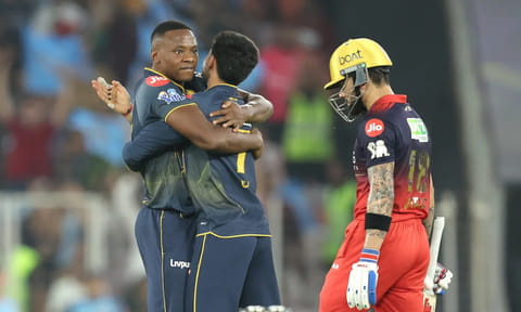 IPL 2026 | குஜராத் அணிக்கு 156 ரன்கள் வெற்றி இலக்கு