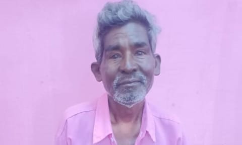 கைதான கிருஷ்ணன்.