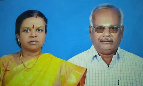 உயிரிழந்த மாடசாமி என்ற துரை-கல்யாணி தம்பதி.