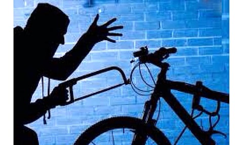 அதிக அளவு திருட்டு போகும் மிதிவண்டிகள்