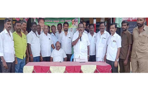 வாயிற் கூட்டம் நடைபெற்ற போது எடுத்த படம்.