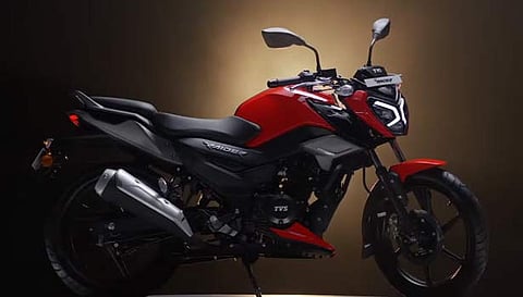 டி.வி.எஸ். பைக் விலையில் திடீர் மாற்றம் - புது விலை எவ்வளவு தெரியுமா?