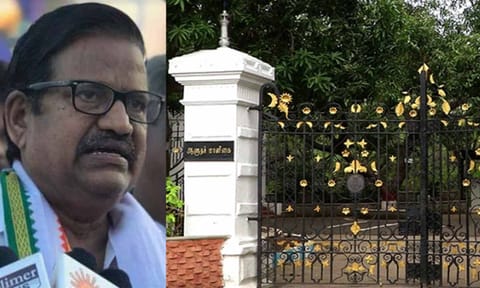 கே.எஸ்.அழகிரி&nbsp; &nbsp; &nbsp; &nbsp; &nbsp; &nbsp; &nbsp; &nbsp; &nbsp; தமிழக ஆளுநர் மாளிகை&nbsp;