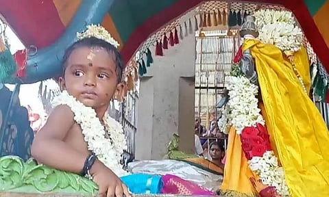 பாடலீஸ்வரர் கோவிலில் திருஞான சம்பந்தர் ஞானப்பால் உண்ட ஐதீக நிகழ்ச்சி