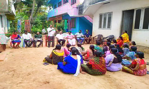 கல்லுக்கூட்டம் பேரூராட்சியில் மக்கள் குறை கேட்பு கூட்டம்