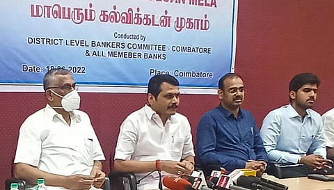 கோவை மாவட்டத்தில் இந்த ஆண்டு ரூ.350 கோடிக்கு கல்விக்கடன் வழங்க இலக்கு நிர்ணயம்-அமைச்சர் செந்தில்பாலாஜி தகவல்