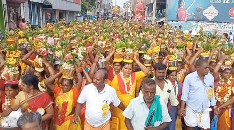 பெரம்பலூர் ஸ்ரீ சீரடி மதுரம் சாய்பாபா ேகாவிலில் வருஷாபிஷேக விழா