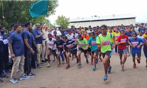 கோபிசெட்டிபாளையத்தில் மராத்தான் போட்டி