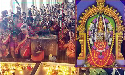 குரங்கனி முத்துமாலை அம்மன் கோவில் கொடை விழா: இன்று விரதத்தை தொடங்கிய பக்தர்கள்