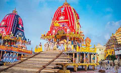 பூரியில் ரத யாத்திரை விழா இன்று கோலாகல கொண்டாட்டம்