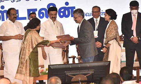 மு.க.ஸ்டாலின் முன்னிலையில் 60 நிறுவனங்களுடன் ஒப்பந்தம்- 75 ஆயிரம் பேருக்கு வேலைவாய்ப்பு