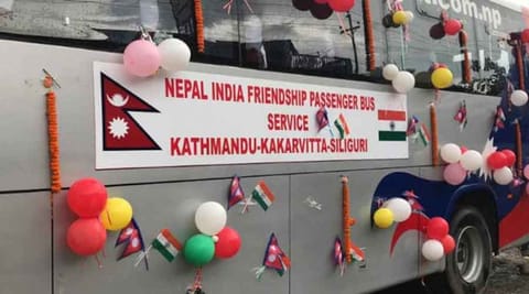 மேற்கு வங்க மாநிலம் சிலிகுரியில் இருந்து காத்மாண்டுக்கு பேருந்து சேவை இயக்கம்