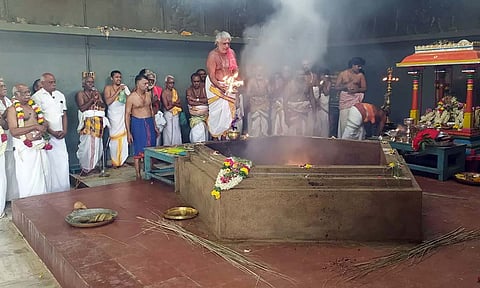 பிள்ளையார்பட்டி கற்பகவிநாயகர் கோவிலில் 1008 கலசாபிஷேக விழா